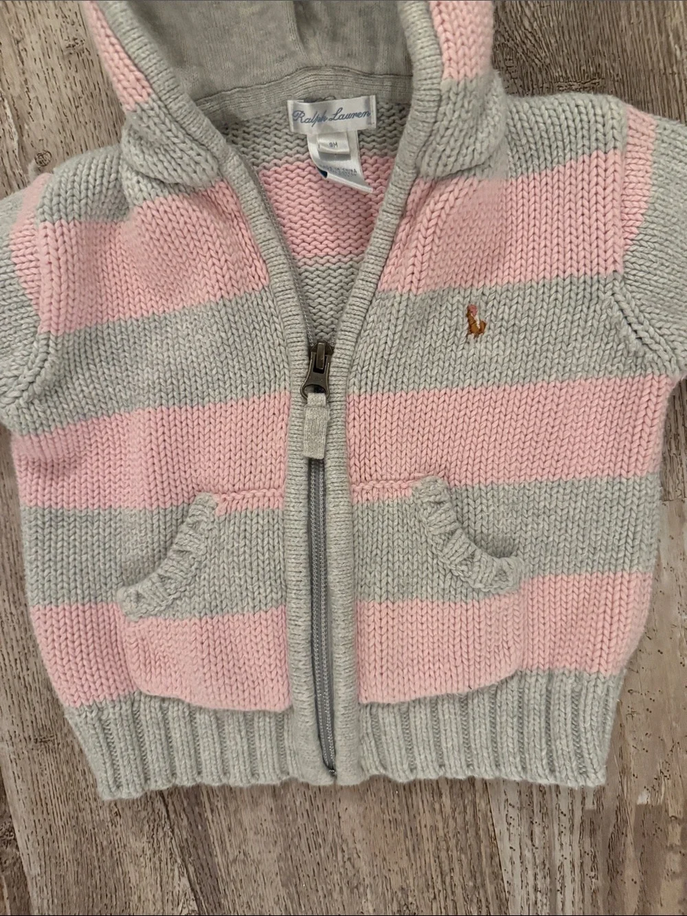 Ralph Lauren knit hooded